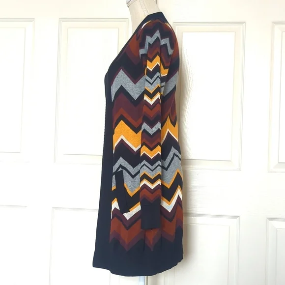 Missoni Open Front Zig Zag Cardigan - Picture 7 of 9